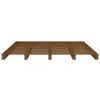 The Living Store Palettenbett Honigbraun 120x200 cm Produktbild-Vorschau 4