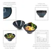 Tokio Servierschalen Set, 2-teilig, Steingut, Dunkelblau, Produktbild-Vorschau 3