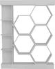 Skye Decor, Sueno - Blanc, Étagères, Blanc, 140 x 177,4 x Voir les images du produit 7