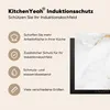 KitchenYeah© Herdabdeckplatte Marmor - Gold - Weiß - Luxus Produktbild-Vorschau 6