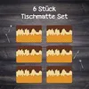 Tischset 6x45x30 cm Platzset Tischmatte Platzmatte Produktbild-Vorschau 4