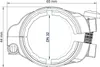 Poloplast POLO-KAL XS, 3S, raccordo antiestrazione, DN 32, Anteprima dell’immagine prodotto 5