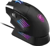 A black MSI gaming mouse with RGB lighting and a mouse dock. Anteprima dell’immagine prodotto