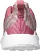 Close-up view of the heel of a pink athletic shoe. Produktbild-Vorschau