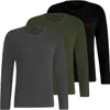 BOSS 3er-Pack Herren-Langarm-Unterhemden 50492631 Produktbild-Vorschau 1