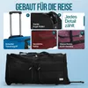 MONZANA® Reisetasche mit Rollen 160L Trolley Funktion Produktbild-Vorschau 3
