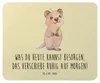 Mr. & Mrs. Panda Mouse Pad Quokka Happy - Gelb Pastell - Produktbild-Vorschau 1