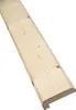 Balkonhandlauf breit Fichte 2500 x 110 x 40 mm Produktbild-Vorschau 1