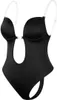 Dámske body s odhaleným chrbtom - SILKLINE Black XL Náhľad obrázku produktu 1
