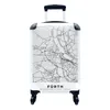 MuchoWow® Koffer Handgepäck Trolley Rollkoffer Kleine Produktbild-Vorschau 1