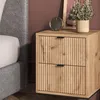 Nočný stolík Vicco Eliza Dub Viking/čierna 40 x 55.4 cm s 2 Náhľad obrázku produktu 4