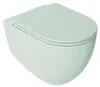 Isvea INFINITY WC-Sitz SLIM, Soft Close, Easy Take, grün Produktbild-Vorschau 4