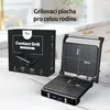 Kontaktní gril Olvy XXL 2000W - sendvičovač pro 4 sendviče, Náhled obrázku produktu 3