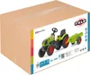 FALK Traktor Claas Grün auf Pedalen mit Anhänger + Horn für Produktbild-Vorschau 11