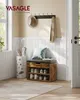 An entryway with a shoe bench, coat rack, and umbrella stand. Produktbild-Vorschau