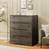 Komoda BEALIFE, 70x40x80 cm, s 4 zásuvkami a bezpečnostným Náhľad obrázku produktu 9