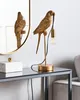 BELIANI Stolní lampa zlatá polyresin zvířecí motiv tvar Náhled obrázku produktu 3