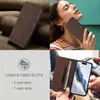 Hülle für iPhone 15 Pro, Retro Kunstleder Ständer Produktbild-Vorschau 7