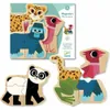 DJECO Magnetisches Puzzle Gemischte Tiere Produktbild-Vorschau 4
