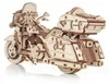 Eco Wood Art (EWA) 3D Mechanisches Holz Puzzle Bike, 3007, 22,6x8,4x12,3cm Anteprima dell’immagine prodotto
