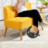 HOMCOM Dvoumístná pohovka Čalouněná pohovka Dvoumístná Náhled obrázku produktu 7