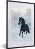 MuchoWow® MuchoWow® Gerahmtes Poster Pferd - Schnee - Wald Produktbild-Vorschau 1
