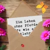 Mr. & Mrs. Panda Klappkarte Spruch Reitlehrerin ohne Pferd Produktbild-Vorschau 3