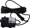A black submersible pump with a coiled black power cord. Produktbild-Vorschau