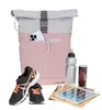 Rucksack Damen  Roll-Top Freizeitrucksack Sport Fitness Produktbild-Vorschau 2