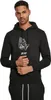Mister Tee Fleece-Kapuzenjacke - DARK PRAY schwarz - XL Produktbild-Vorschau 5
