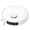 A white robot vacuum cleaner is shown from a diagonal angle against a white background. Produktbild-Vorschau