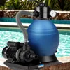 Sandfilteranlage für Pool AQUA 10 200 l/h, blau Produktbild-Vorschau 10