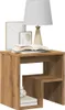 vidaXL Noční stolek Artisan dub 40x30x40 cm materiál na Náhled obrázku produktu 1