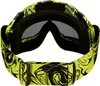 Motocross Brille Motorradbrille Googles Schutzbrille Gelb Produktbild-Vorschau 2