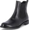 A black leather Chelsea boot. Voir les images du produit