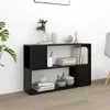 Libreria nera 100x24x63 cm in materiale ligneo Anteprima dell’immagine prodotto 8