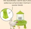 2er Set Futterautomat Hühner mit Füßen Hühnerfutter Automat Produktbild-Vorschau 3