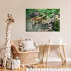 MuchoWow® Poster Hirsche - Wasser - Moos 90x60 cm - Produktbild-Vorschau 7
