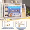 Hoogslaper 90 x 200 cm met LED-lichtbalk, geïntegreerde Productafbeelding-voorbeeld 7
