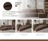 Idohome Ecksofa-Wohnzimmer Sofa mit Schlaffunktion und Produktbild-Vorschau 9