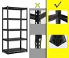 Schwerlastregal 4er Set 200x100x40 cm - Metallregal - Produktbild-Vorschau 4