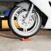 HOMCOM Motorrad Reinigungsständer Rollenständer Rad Produktbild-Vorschau 2