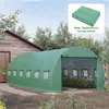 Outsunny Bâche de Rechange Serre Tunnel 18 m², bâche 6 x 3 Voir les images du produit 2