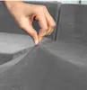 Sesselbezug 1 Sitzer 90-140cm - Samt - Hellgrau - Stretch Produktbild-Vorschau 3