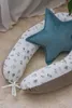 Simply Nature Musselin & Latte Velvet V-förmige Kissen Produktbild-Vorschau 5