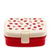 Lunchbox mit herausnehmbaren Fach Erdbeere Kunststoff Produktbild-Vorschau 1