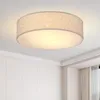 MONZANA® Plafonnier Ciel étoilé Rond Ø 38cm Abat-jour Tissu Voir les images du produit 1