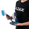 A person is holding a set of cleaning brushes with a dispenser and stand. Anteprima dell’immagine prodotto
