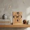 Orologio da tavolo quadrato in rovere Flexistyle zs1, 16 cm Anteprima dell’immagine prodotto 7