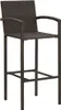 5-tlg. Gartenbar-Set Poly Rattan Braun , Gartenmöbel-Sets Produktbild-Vorschau 8